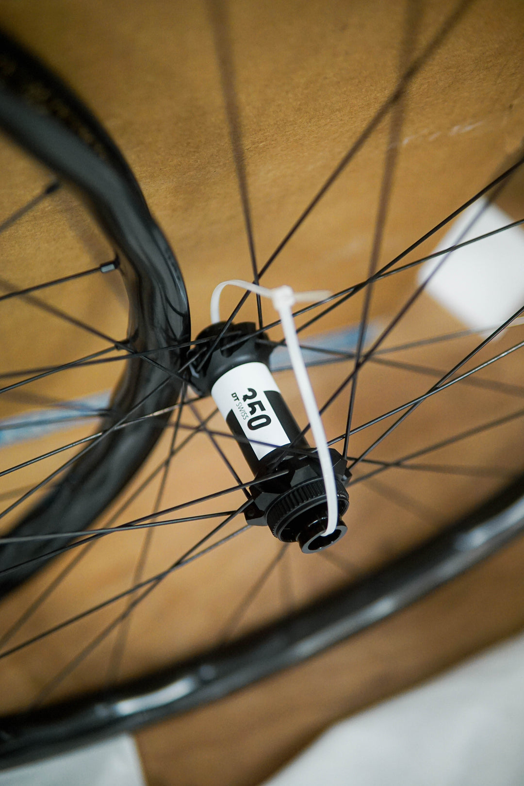 NOBL TR35 DT Swiss 350 Hubs, Boost, 32H, Centrelock, XD, D-Light Spokes, Black Alloy Nipples