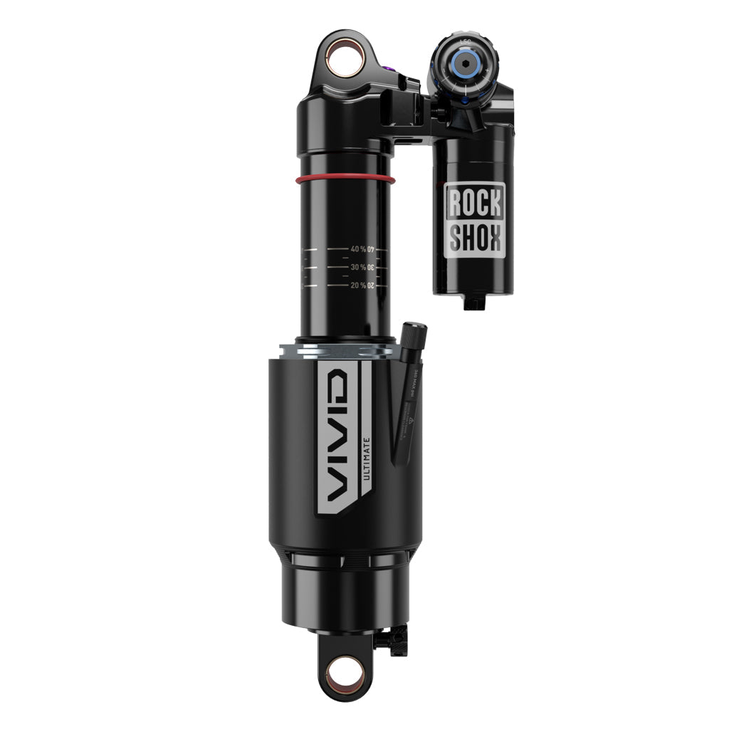 RockShox Vivid Ultimate C1 230x65, Shaft Eyelet: Standard, Body Eyelet: Standard