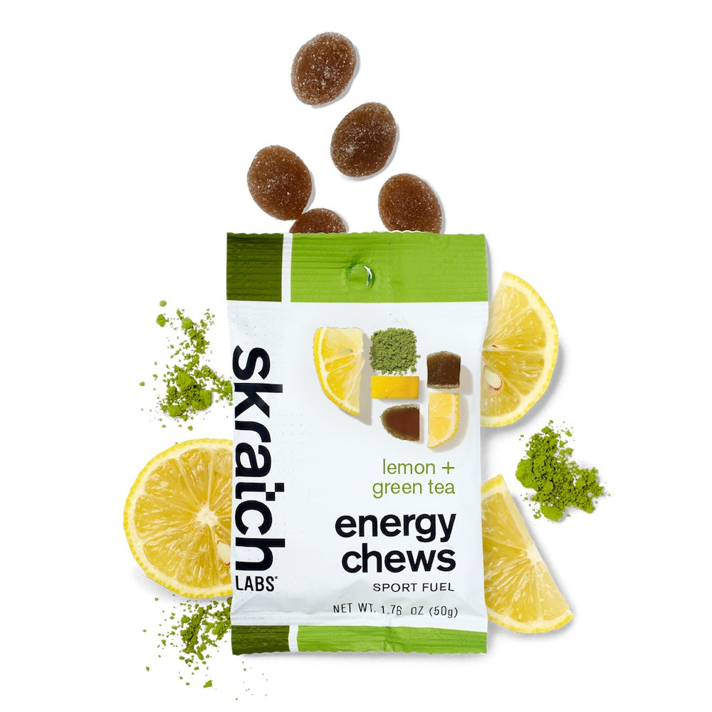 Skratch Labs Sport Energy Chews - Single - Lemon + Matcha