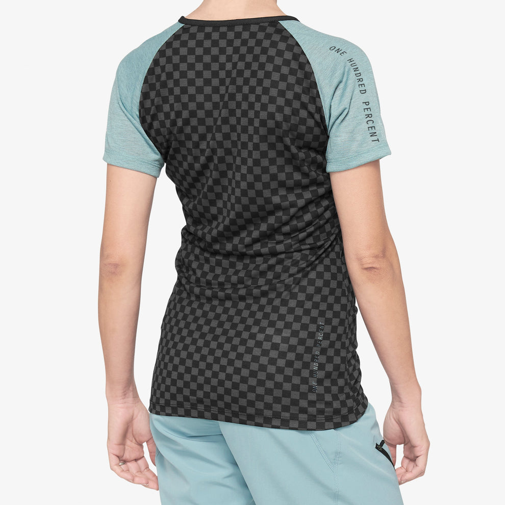 100% Airmatic Womens Jersey Seafoam - Smith Creek Cycle