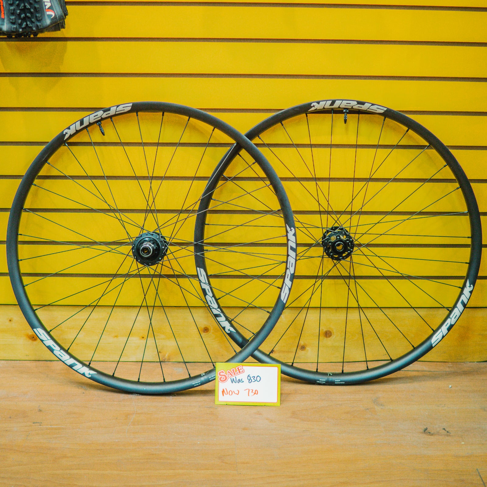 Spank 27.5 wheelset on sale